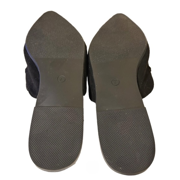 Tilocow Comfort Faux Suede Mules, NWOT, Size 7 - Picture 4 of 6